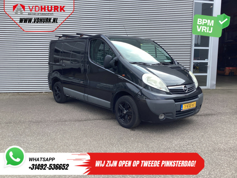 Opel Vivaro Van 2.5 CDTI 145 к.с. BPM БЕЗКОШТОВНО! APK 08-2025/ 3 чол./ LMV/ PDC/ Багажник на даху/ Круїз/ Airco