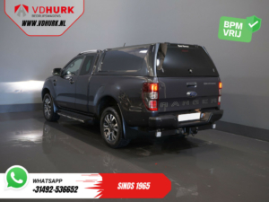 Ford Ranger Pick-Up 2.0 TDCI 215 KM Aut. Wildtrak Supercab/ 4x4/ Adapt.Cruise/ Skóra/ 3.5T holowanie/ Bi-Xenon/ Seatverw./ Windshieldverw./ Climate/ 