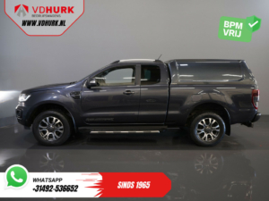 Ford Ranger Pick-Up 2.0 TDCI 215 KM Aut. Wildtrak Supercab/ 4x4/ Adapt.Cruise/ Skóra/ 3.5T holowanie/ Bi-Xenon/ Seatverw./ Windshieldverw./ Climate/ 