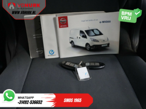 Nissan E-NV200 Van Optima 24kWh 105 км WLTP Швидка зарядка / Багажник на даху / Бокові панелі / PDC / Круїз / Кондиціонер