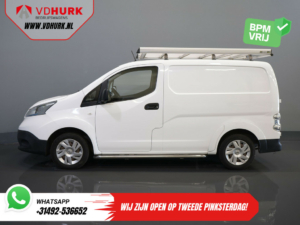 Nissan E-NV200 Bestelbus Optima 24kWh 105 km WLTP Snellader/ Imperiaal/ Sidebars/ PDC/ Cruise/ Airco
