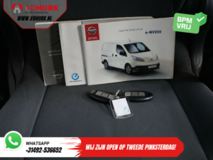 Nissan E-NV200 Bestelbus Optima 24kWh 105 km WLTP Snellader/ Imperiaal/ Sidebars/ PDC/ Cruise/ Airco