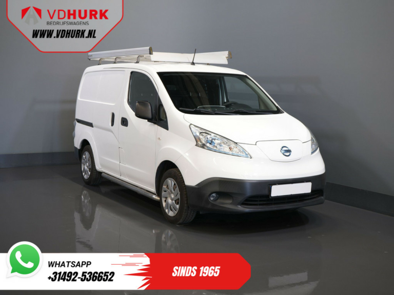 Nissan E-NV200 Van Optima 24kWh 105 km WLTP Chargeur rapide/ Galerie de toit/ Barres latérales/ PDC/ Croisière/ Climatisation