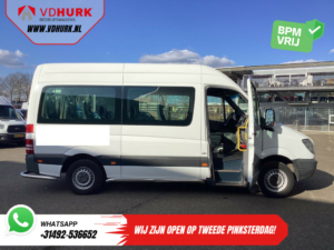 Mercedes-Benz Sprinter Fourgon 313 2.2 CDI Aut. L2H2 €10,217 TTC BPM FREE ! Conduit bien/ Combi/ 9 passagers/ 9P/ Airco/ Elévateur pour fauteuil roulant