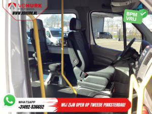Mercedes-Benz Sprinter Fourgon 313 2.2 CDI Aut. L2H2 €10,217 TTC BPM FREE ! Conduit bien/ Combi/ 9 passagers/ 9P/ Airco/ Elévateur pour fauteuil roulant