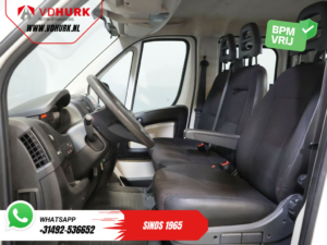 Peugeot Boxer Kipper 2.2 HDI 130 к.с. BPM БЕЗКОШТОВНО! DC Double Cab NL Автомобіль / самоскид / пікап / 7 персон / 2.5т тягач / буксирний гак / кондиціонер