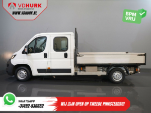 Peugeot Boxer Kipper 2.2 HDI 130 ch BPM FREE ! DC Double Cab NL Car/ Tipper/ Pick Up/ 7Pers./ 2.5t Towing Vehicle/ Towing Hook/ Airco