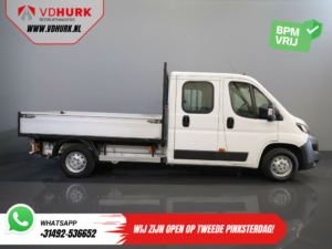 Peugeot Boxer Kipper 2.2 HDI 130 ch BPM FREE ! DC Double Cab NL Car/ Tipper/ Pick Up/ 7Pers./ 2.5t Towing Vehicle/ Towing Hook/ Airco