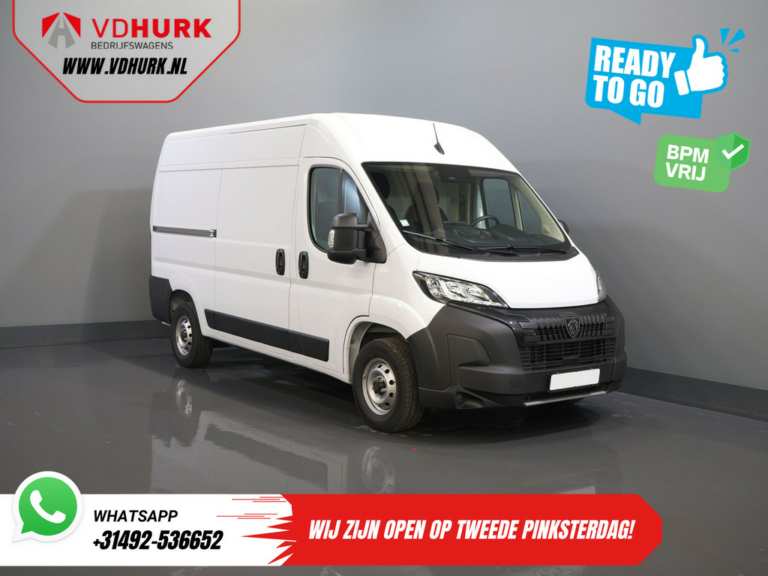 Peugeot Boxer Van 2.2 HDI 140 KM L2H2 BPM GRATIS! 2.5t Urządzenie holownicze/ Cruise/ Carplay/ Navi/ Kamera/ PDC