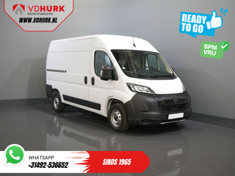 Peugeot Boxer Furgone 2.2 HDI 140 cv L2H2 BPM GRATIS! 2,5t Dispositivo di traino/ Cruise/ Carplay/ Navi/ Telecamera/ PDC