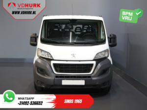 Peugeot Boxer Відкрита вантажна коробка 2.2 HDI 130 к.с. BPM БЕЗКОШТОВНО! Самоскид з подвійною кабіною / пікап / 7 осіб / 2.5 т / 2.5 т причіп / буксирний гак / кондиціонер