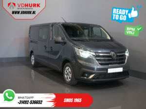 Renault Trafic Van 2.0 dCi 130 к.с. L2 BPM БЕЗКОШТОВНО! DC Double Cab LED/ 2x зсувні двері/ Navi/ Carplay/ Камера/ PDC/ Cruise