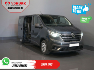 Renault Trafic Van 2.0 dCi 130 к.с. L2 BPM БЕЗКОШТОВНО! DC Double Cab LED/ 2x зсувні двері/ Navi/ Carplay/ Камера/ PDC/ Cruise