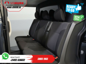 Renault Trafic Van 2.0 dCi 130 к.с. L2 BPM БЕЗКОШТОВНО! DC Double Cab LED/ 2x зсувні двері/ Navi/ Carplay/ Камера/ PDC/ Cruise