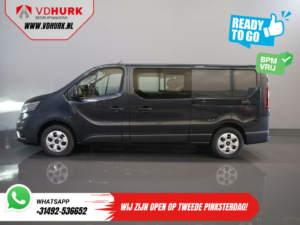 Renault Trafic Van 2.0 dCi 130 ch L2 BPM FREE ! DC Double Cab LED/ 2x Sliding door/ Navi/ Carplay/ Camera/ PDC/ Cruise