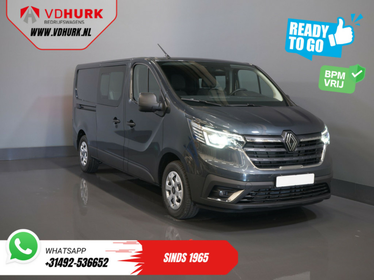 Renault Trafic Van 2.0 dCi 130 hp L2 BPM FREE! DC Doppelkabine LED/ 2x Schiebetür/ Navi/ Carplay/ Kamera/ PDC/ Tempomat