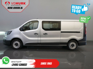 Renault Trafic Van 2.0 dCi 130 KM L2 BPM GRATIS! DC Double Cab LED/ 2x drzwi przesuwne/ Navi/ Carplay/ Kamera/ PDC/ Tempomat