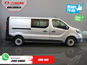 Renault Trafic Van 2.0 dCi 130 KM L2 BPM GRATIS! DC Double Cab LED/ 2x drzwi przesuwne/ Navi/ Carplay/ Kamera/ PDC/ Tempomat