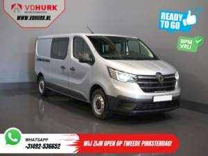 Renault Trafic Van 2.0 dCi 130 ch L2 BPM FREE ! DC Double Cab LED/ 2x Sliding door/ Navi/ Carplay/ Camera/ PDC/ Cruise