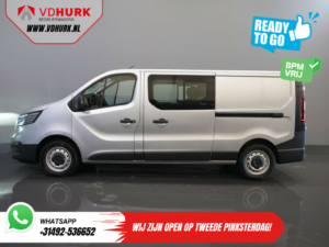 Renault Trafic Van 2.0 dCi 130 ch L2 BPM FREE ! DC Double Cab LED/ 2x Sliding door/ Navi/ Carplay/ Camera/ PDC/ Cruise
