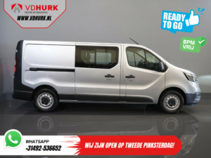 Renault Trafic Van 2.0 dCi 130 ch L2 BPM FREE ! DC Double Cab LED/ 2x Sliding door/ Navi/ Carplay/ Camera/ PDC/ Cruise