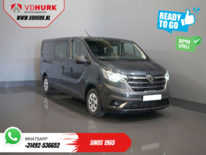 Renault Trafic Van 2.0 dCi 130 к.с. L2 BPM БЕЗКОШТОВНО! DC Double Cab LED/ 2x зсувні двері/ Navi/ Carplay/ Камера/ PDC/ Cruise