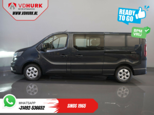 Renault Trafic Van 2.0 dCi 130 к.с. L2 BPM БЕЗКОШТОВНО! DC Double Cab LED/ 2x зсувні двері/ Navi/ Carplay/ Камера/ PDC/ Cruise