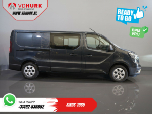 Renault Trafic Van 2.0 dCi 130 к.с. L2 BPM БЕЗКОШТОВНО! DC Double Cab LED/ 2x зсувні двері/ Navi/ Carplay/ Камера/ PDC/ Cruise