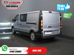 Renault Trafic Van 2.0 dCi 130 к.с. L2 BPM БЕЗКОШТОВНО! DC Double Cab LED/ 2x зсувні двері/ Navi/ Carplay/ Камера/ PDC/ Cruise