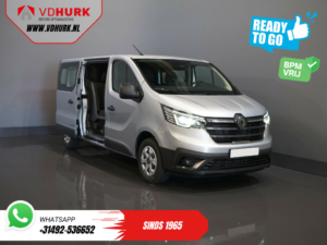 Renault Trafic Van 2.0 dCi 130 к.с. L2 BPM БЕЗКОШТОВНО! DC Double Cab LED/ 2x зсувні двері/ Navi/ Carplay/ Камера/ PDC/ Cruise