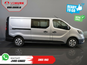Renault Trafic Van 2.0 dCi 130 к.с. L2 BPM БЕЗКОШТОВНО! DC Double Cab LED/ 2x зсувні двері/ Navi/ Carplay/ Камера/ PDC/ Cruise