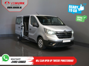Renault Trafic Van 2.0 dCi 130 ch L2 BPM FREE ! DC Double Cab LED/ 2x Sliding door/ Navi/ Carplay/ Camera/ PDC/ Cruise