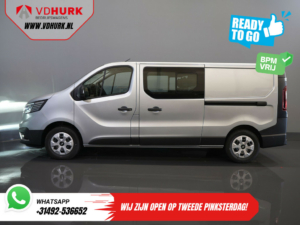 Renault Trafic Van 2.0 dCi 130 ch L2 BPM FREE ! DC Double Cab LED/ 2x Sliding door/ Navi/ Carplay/ Camera/ PDC/ Cruise