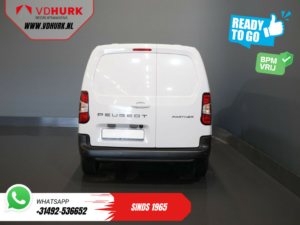 Peugeot Partner Van 1.5 HDi 130 к.с. Авт. L2 BPM БЕЗКОШТОВНО! Віртуальний кокпіт/ Carplay/ Клімат/ Камера/ PDC/ Круїз