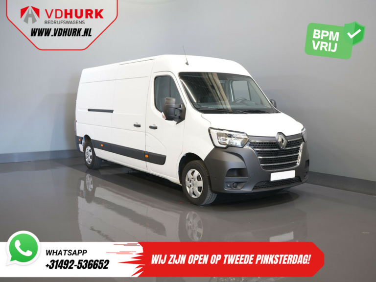 Renault Master Vans T35 2.3 dCi 180 к.с. L3H2 2.5t Буксирувальний М./ Carplay/ Navi/ Cruise/ Камера/ PDC
