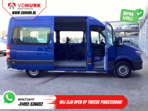 Mercedes-Benz Sprinter Transport de Personnes 213 2.2 CDI Aut. L2H2 €12,032 TTC BPM FREE ! Conduit bien/ Combi/ 9 personnes/ 9P/ Airco