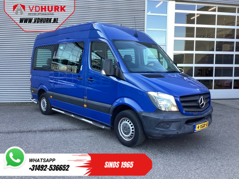 Mercedes-Benz Sprinter Personentransport 213 2.2 CDI Aut. L2H2 €11,979,- Inkl. MwSt. BPM FREE! NUR EXPORT Fährt gut/ Kombi/ 9 Personen/ 9P/ Airco