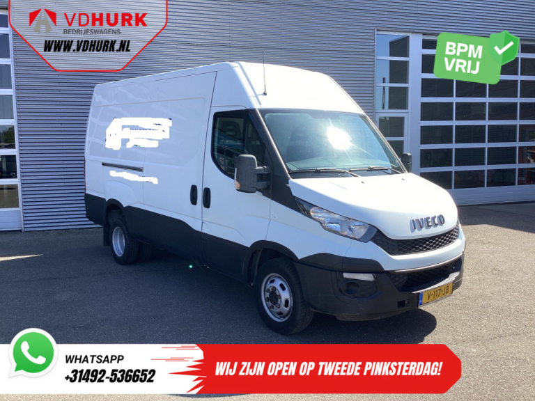 Iveco Daily Van 35C13V 2.3 352 H2 BPM ¡GRATIS! Doble aire/ 3.5t Remolque furgón/ Airco/ 3 Persona/ Gev. Seat/ Towbar
