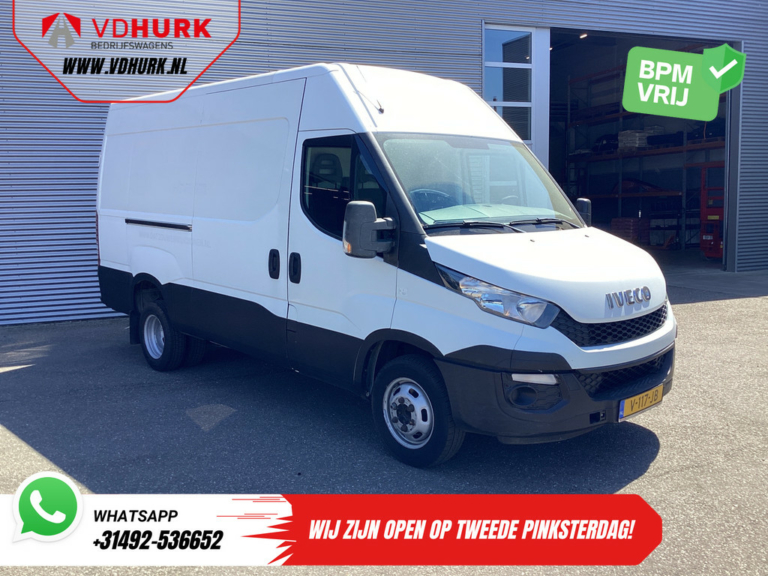 Iveco Daily Vans 35C13V 2.3 L2H2 EXPORT ONLY Double air/ 3.5t Towing Verm./ Airco/ 3 Person/ Gev. Seat/ Towbar