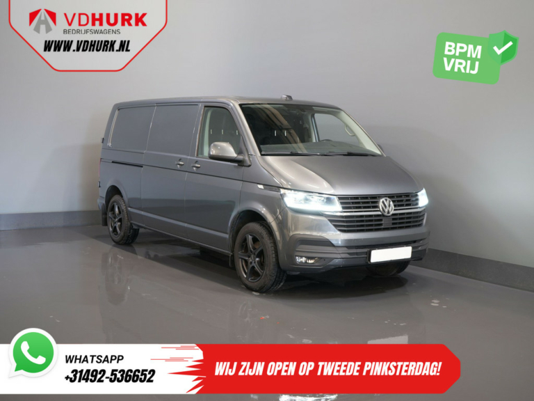 Volkswagen Transporter Van T6.1 2.0 TDI 150 CP DSG Aut. L2 BPM GRATUIT! LED/ Adapt.Cruise/ Încălzire stand/ Seatverw./ Carplay/ Camera/ PDC/ LMV/ Towbar/ Airco