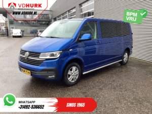 Volkswagen Transporter Van T6.1 2.0 TDI 150 к.с. DSG Авт. L2 DC Double Cab LED/ Адапт.круїз/ Шкіра/ 2.5т буксир.верм./ Сидіння/ Навігатор/ Carplay/ Камера/ PD