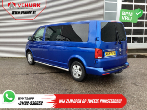 Volkswagen Transporter Van T6.1 2.0 TDI 150 ch DSG Aut. L2 DC Double Cab LED/ Adapt.Cruise/ Cuir/ 2,5t remorquageverm./ Siègesverm./ Navi/ Carplay/ Caméra/ PD