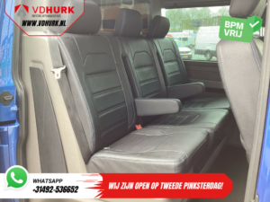 Volkswagen Transporter Van T6.1 2.0 TDI 150 ch DSG Aut. L2 DC Double Cab LED/ Adapt.Cruise/ Cuir/ 2,5t remorquageverm./ Siègesverm./ Navi/ Carplay/ Caméra/ PD