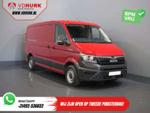MAN TGE Van 2.0 TDI L3H2 BPM GRATIS! 3 os./ 2.5t Trekverm./ Carplay/ Carpenter/ Cruise/ Navi/ Kamera
