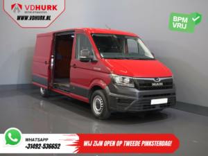 MAN TGE Van 2.0 TDI L3H2 BPM GRATIS! 3 os./ 2.5t Trekverm./ Carplay/ Carpenter/ Cruise/ Navi/ Kamera