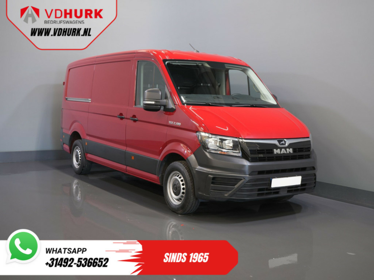 MAN TGE Van 2.0 TDI L3H2 BPM БЕЗКОШТОВНО! 3 чол./ 2.5т Трекверм./ Carplay/ Столярка/ Круїз/ Навігатор/ Камера