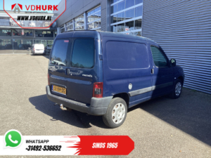 Peugeot Partner Van 1.4 75 к.с. ТІЛЬКИ ДЛЯ ЕКСПОРТУ БЕНЗИНОВИЙ МОТ 5-2026/ Ремінь V.V/ NL автомобіль/ Буксирувальний гак/ Радіо