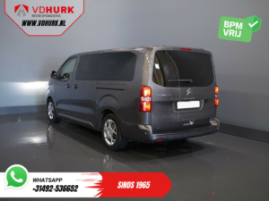 Citroën ë-Jumpy Пасажирський транспорт SpaceTourer 50 кВт-год Авт. L3 220 км WLTP €32 602,00 в т.ч. ПДВ Швидкий зарядний пристрій/ 2x зсувні двері/ Ксенон/ Сидіння/ Navi/ Carplay/ Клімат