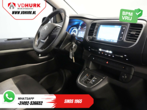 Citroën ë-Jumpy Пасажирський транспорт SpaceTourer 50 кВт-год Авт. L3 220 км WLTP €32 602,00 в т.ч. ПДВ Швидкий зарядний пристрій/ 2x зсувні двері/ Ксенон/ Сидіння/ Navi/ Carplay/ Клімат