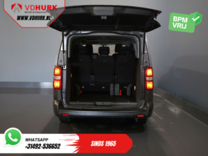 Citroën ë-Jumpy Пасажирський транспорт SpaceTourer 50 кВт-год Авт. L3 220 км WLTP €32 602,00 в т.ч. ПДВ Швидкий зарядний пристрій/ 2x зсувні двері/ Ксенон/ Сидіння/ Navi/ Carplay/ Клімат